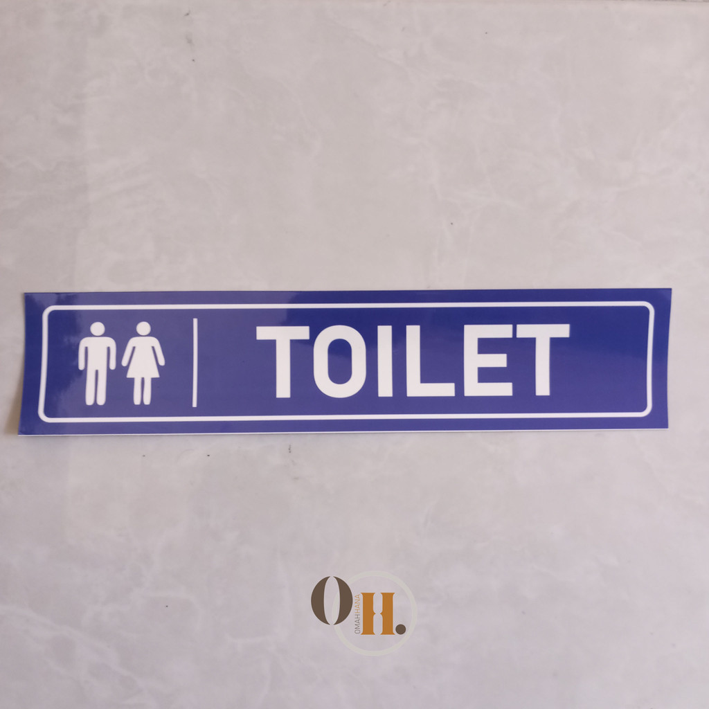 

Stiker Toilet - Stiker Kamar Mandi - Stiker WC - Stiker Vinyl