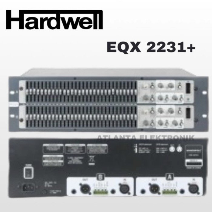 Termurah Equalizer Hardwell EQX2231+/ EQX 2231 + Produk Original Dari Hardwell