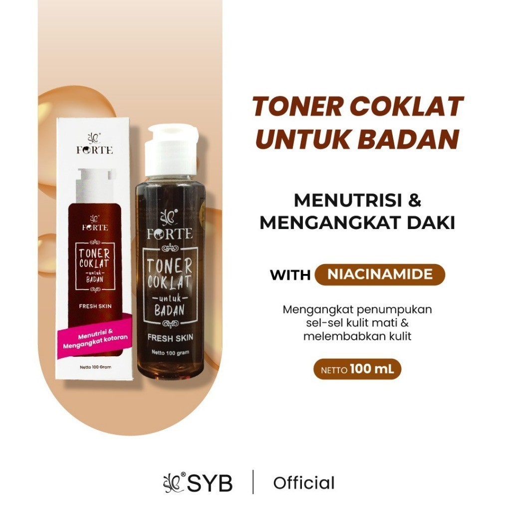 ✿NS BEAUTY STORE✿ SYB FORTE TONER BADAN FRESH SKIN (BISA COD)
