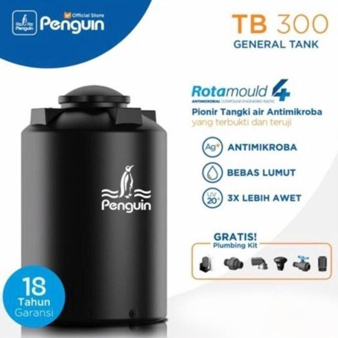 Toren Tandon Tangki Air 3000 Liter Tb300 Penguin