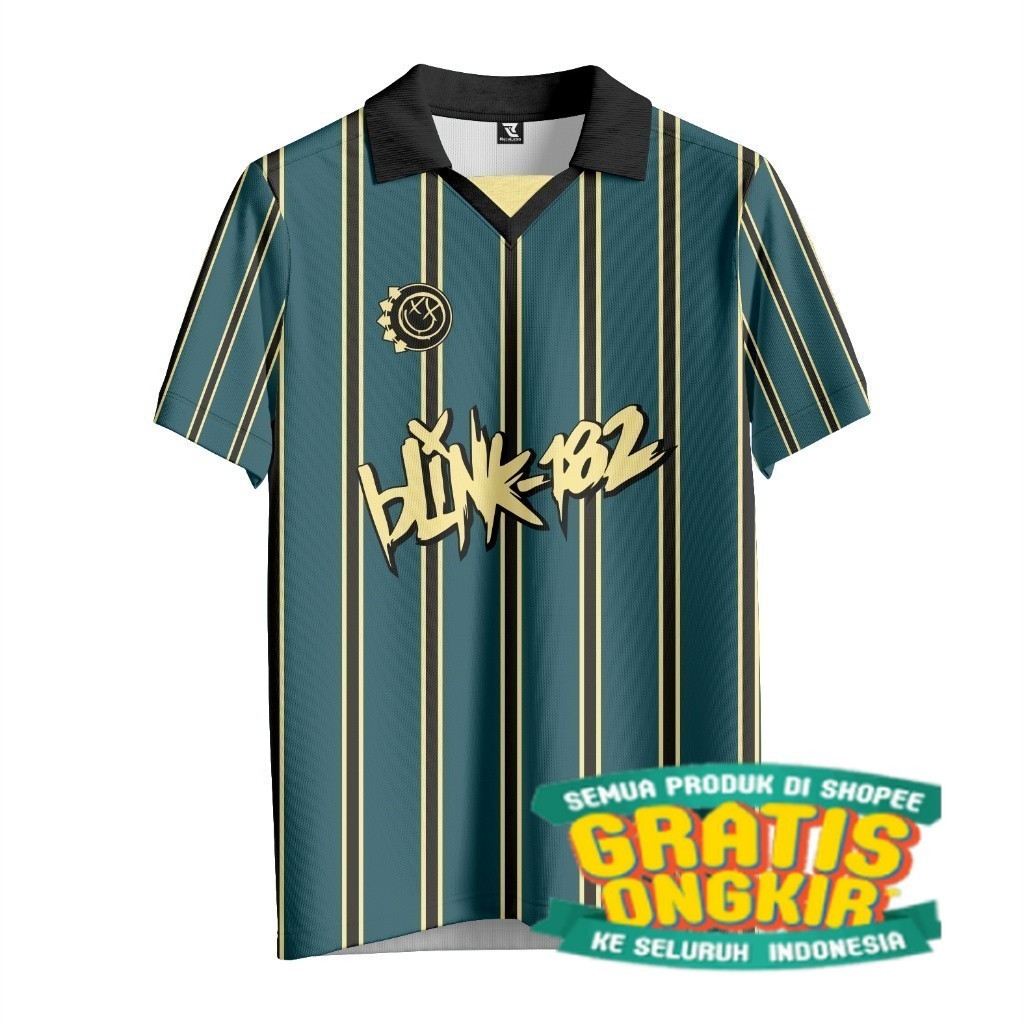 BAJU JERSY//JERSEY// Jersey BLINK-182 // Jersey Band // Jersey Retro // Jersey Vintage // Baju Bola 