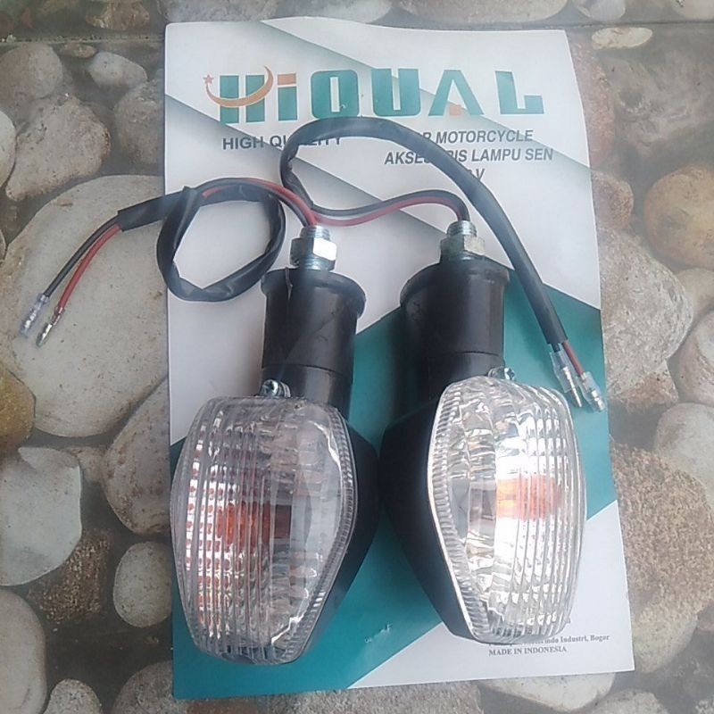 LAMPU SEN MODEL STANDAR TIGER REVO, TIGER NEW STANDAR SEIN  HIQUAL VARIASI PART MOTOR