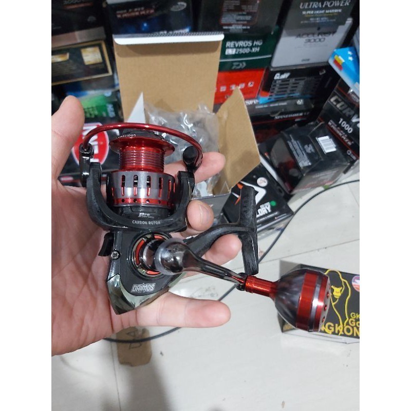 Reel pancing Daido daimos pro series power handel type BP bukan spin ukuran 1000 2000 3000 4000 6000