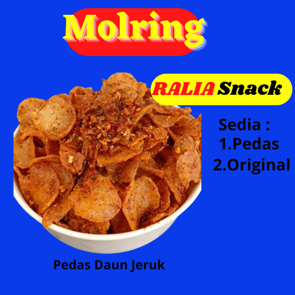 

MOLRING PEDAS DAUN JERUK Ralia Snack - PEDAS JERUK