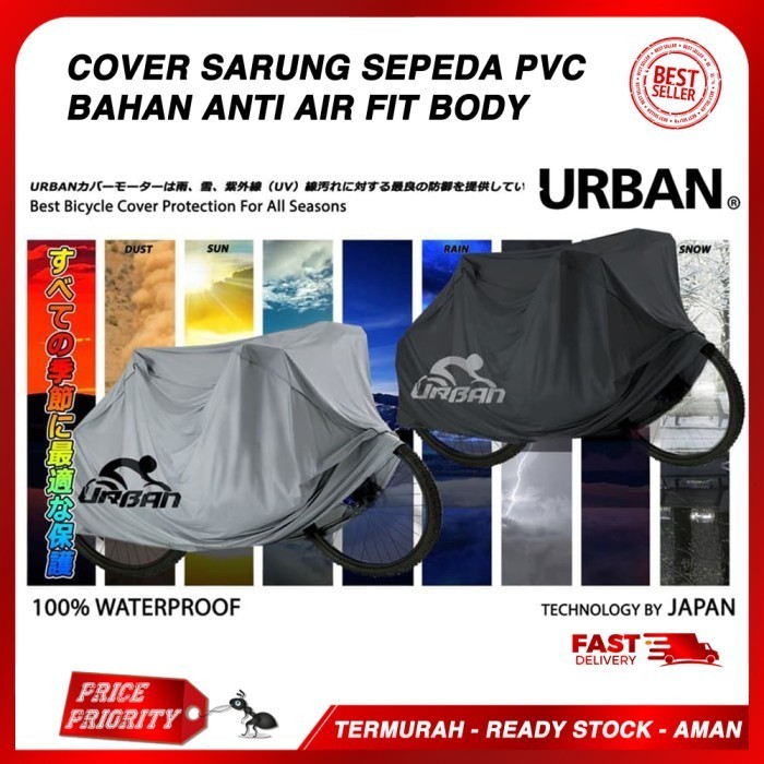 Sarung Sepeda Cover Super Bicycle URBAN Sepeda Listrik Gunung Lipat