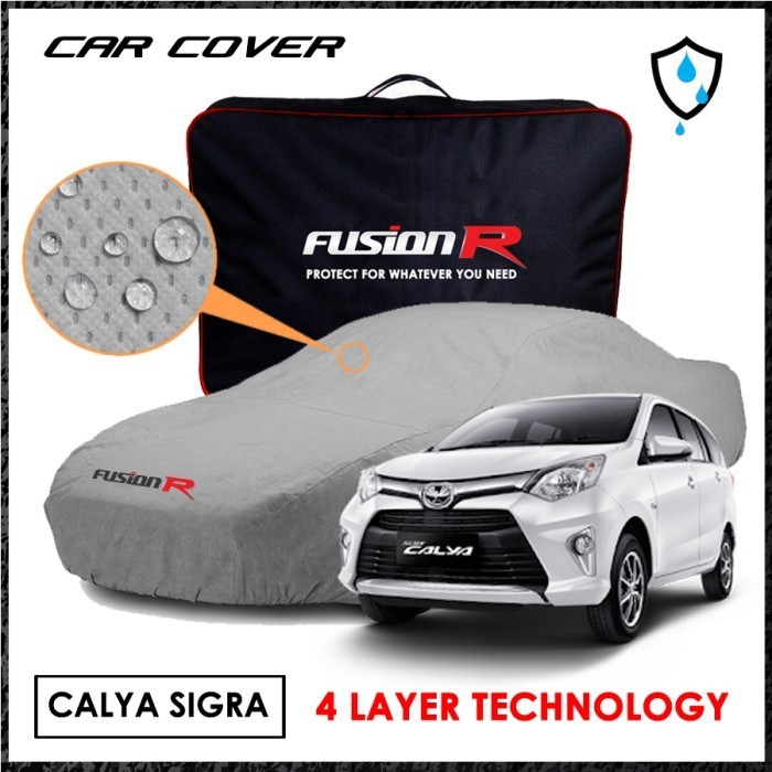 Cover Sarung Mobil CALYA SIGRA Fusion R Multi Waterproof Not KRISBOW