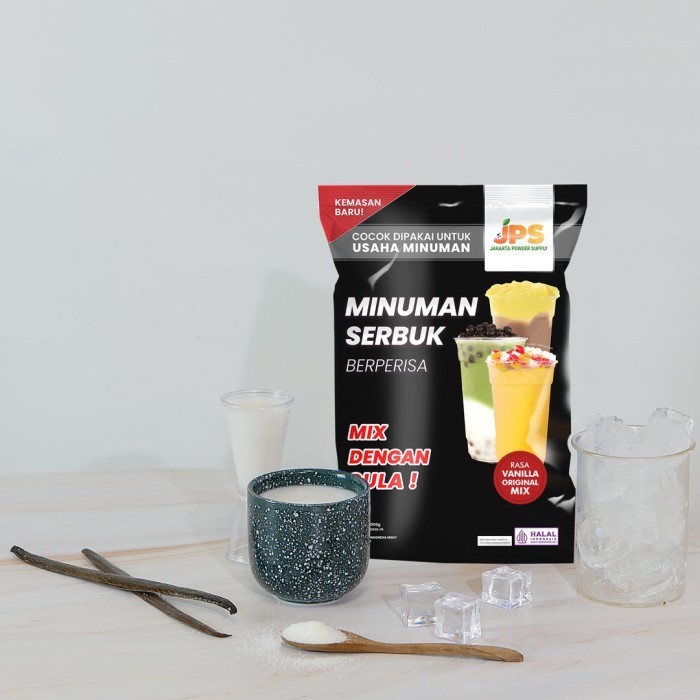 

[New Arrival]Promo Bubuk Minuman Vanilla Original Mix Powder Instan JPS Gula