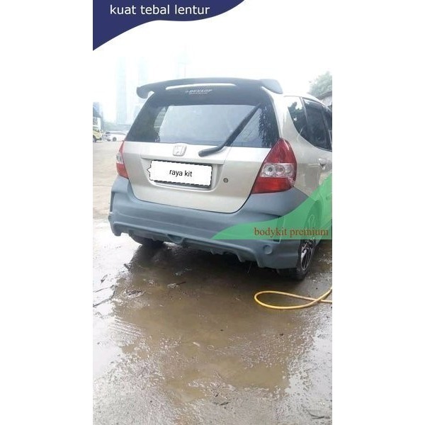 bumper depan belakang jazz gd3 04- mugen rs body kit