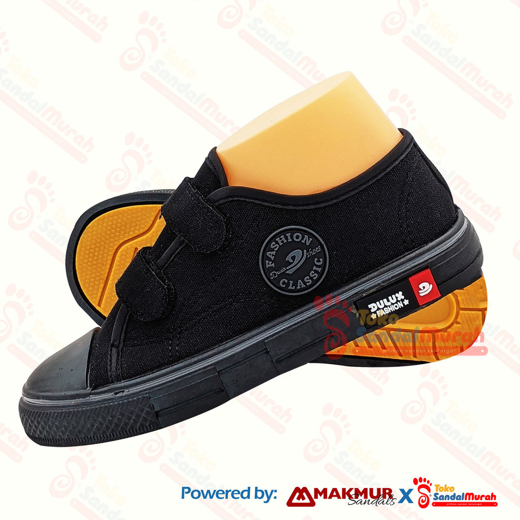 Toko Sendal Murah - Sepatu Sekolah Warna Hitam Uk 29 - 36  / Sepatu Sekolah Anak SD Prepet / Sepatu 