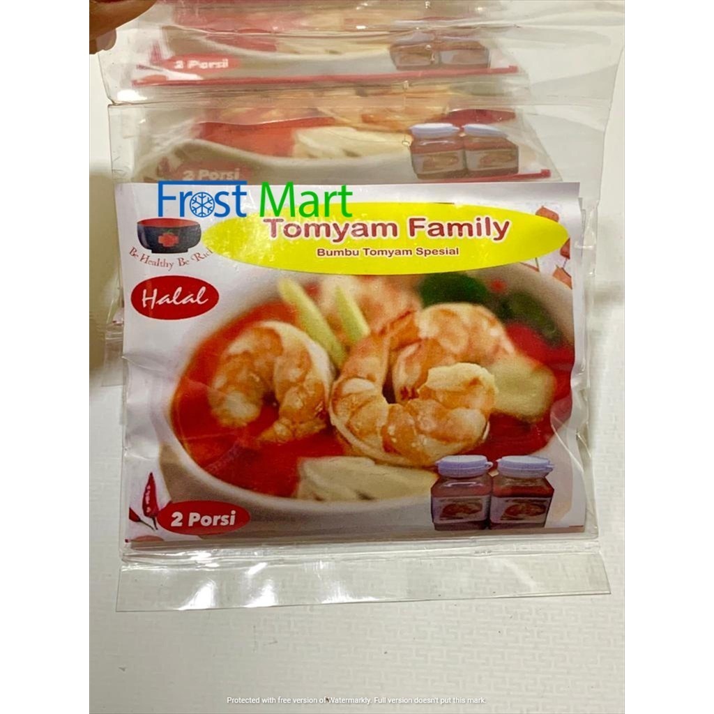 

Bumbu Tomyam Instant 50Gr Merk Tomyam Family