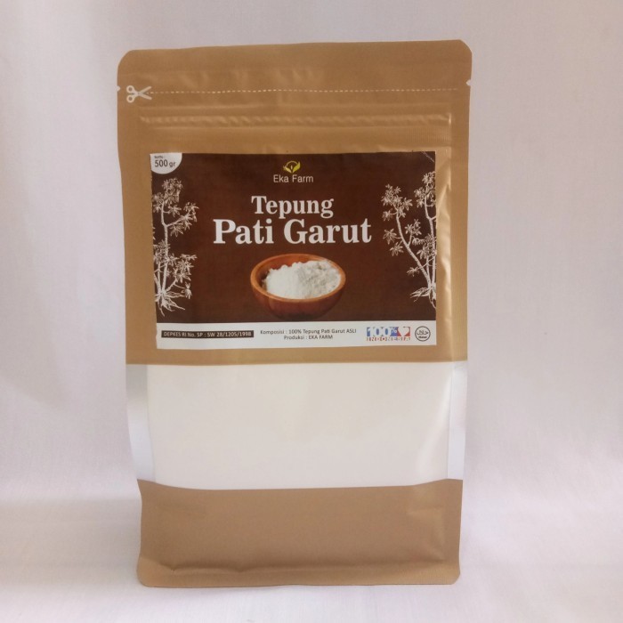 

Sale- Tepung Pati Garut (arrow root flour) Eka Farm 500 gr