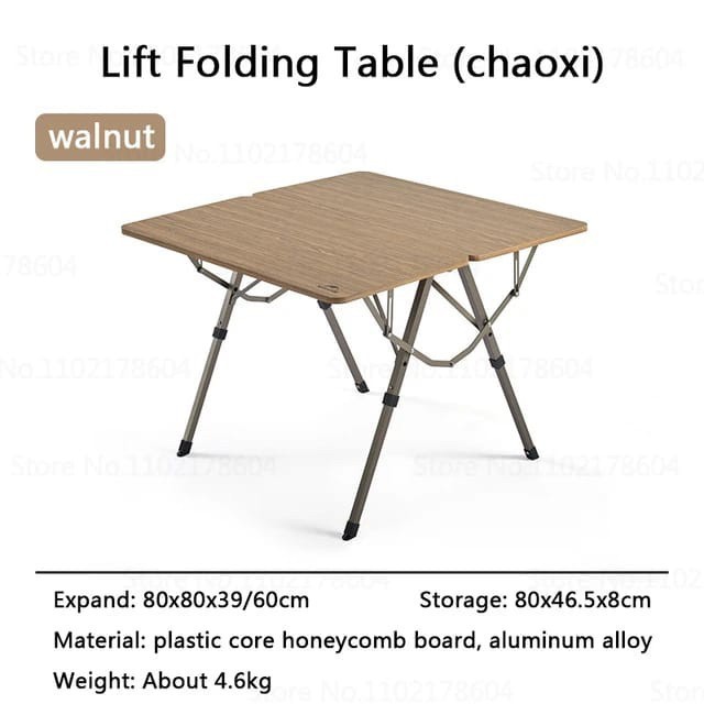 MEJA LIPAT / GLAMPING / LUAR RUANGAN / MEJA NATUREHIKE CNH22JU054
