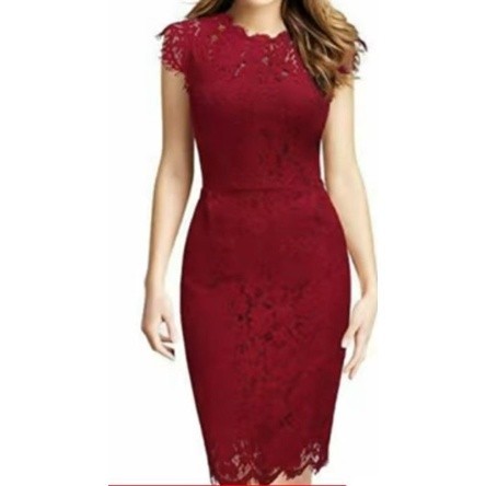 dress brokat dewasa//BAJU WANITA MODEL BARU / MURAH PROMO