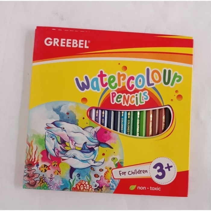 

✨LARIS✨ -pensil warna grebel 24 wc