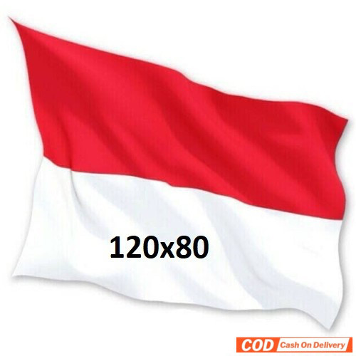 Bendera merah putih ukuran 120x80
