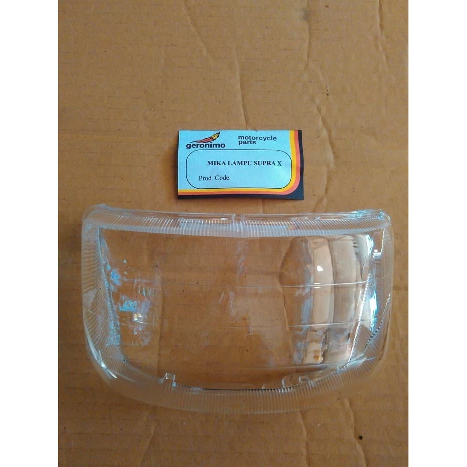 MIKA / KACA LAMPU DEPAN SUPRA X LAMA 100CC