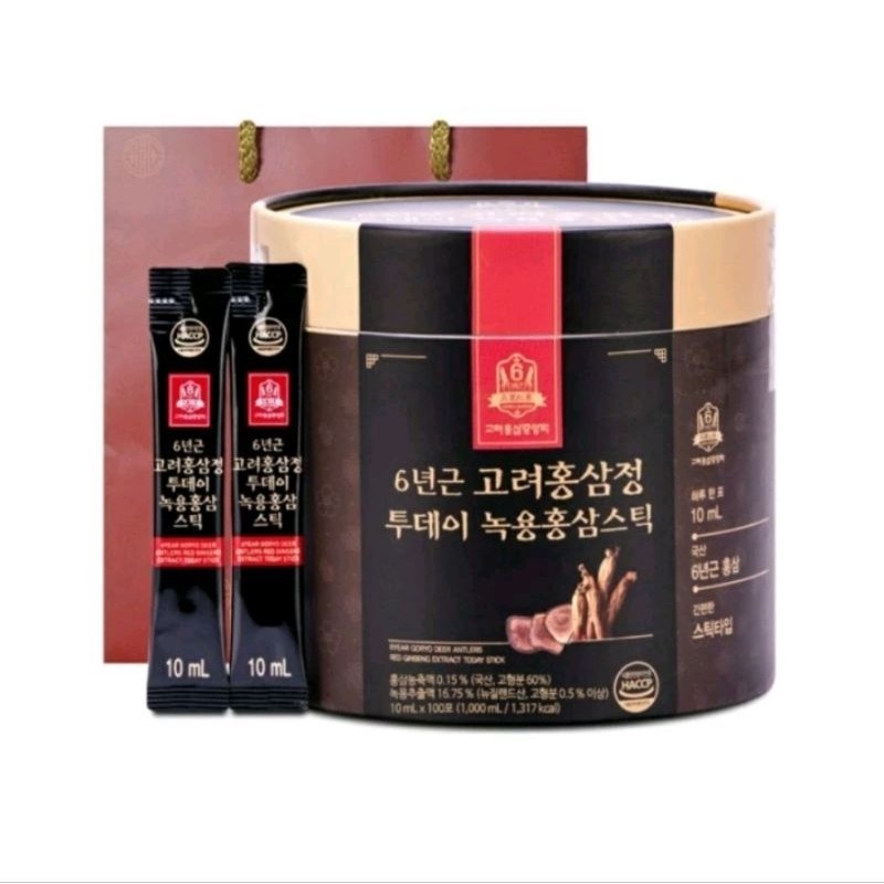 

[10 Sachet] Ginseng Merah Ekstrak Tanduk Rusa / Ginseng