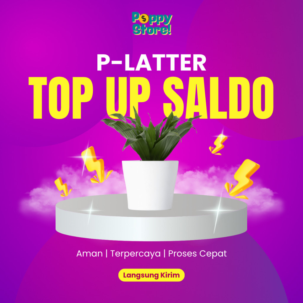 

[PoppyStore] Stiker Label Topup Saldo Pylater