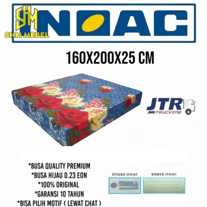 MURAH kasur busa inoac original 160x200 tebal 25 cm garansi 10 tahun