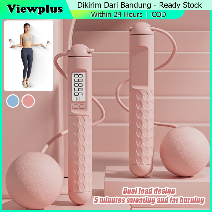 Cordless Jump Rope Lompat Tali Jump Rope Skipping Ropeless Adjustable - Lompat Tali Skipping Tanpa K