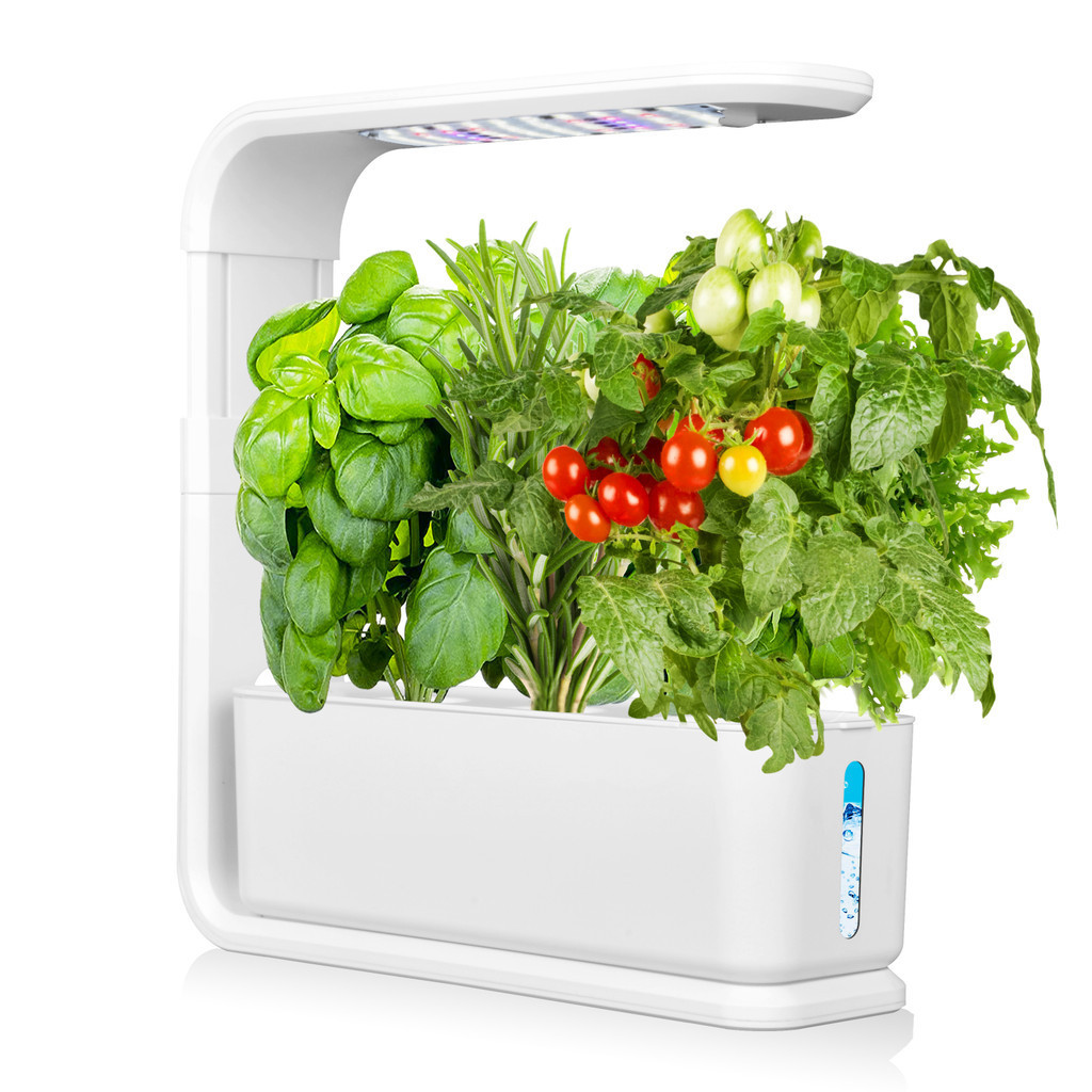 3-12 Pods Hydroponics Growing System Indoor Herb Garden Starter Kit LED Grow Light Smart Germination