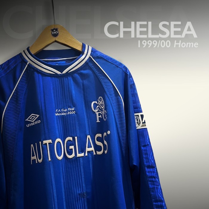 1999-00 CHELSEA HOME SHIRT DESAILLY #6