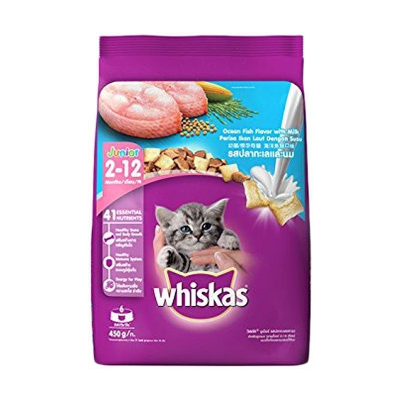 Whiskas 450 gr Junior 2 - 12 bulan