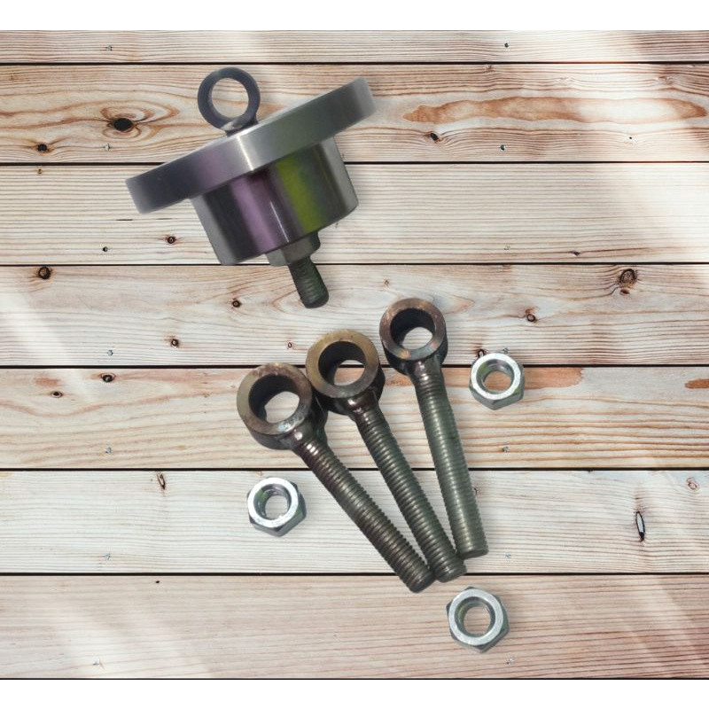 Jig piston bubut lengkap alat bubut piston universal semua motor