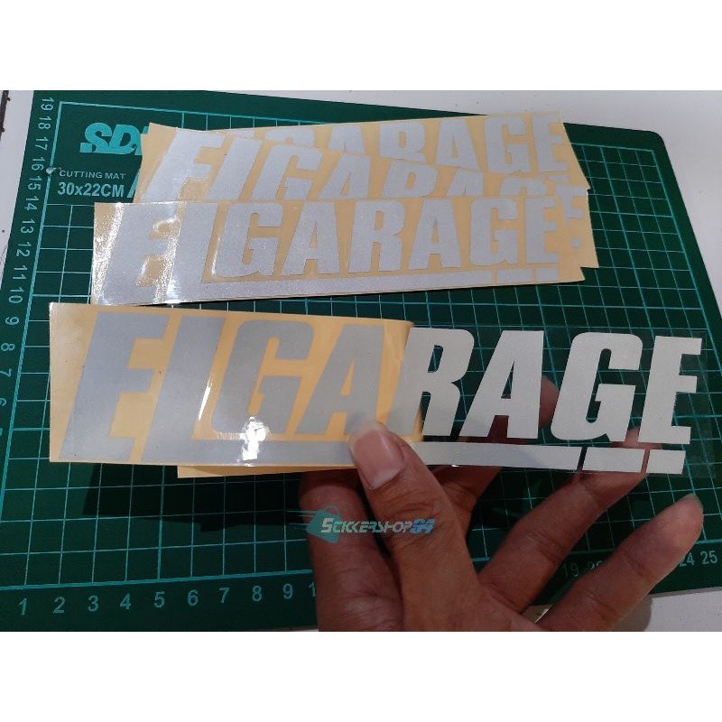 stiker elgarage