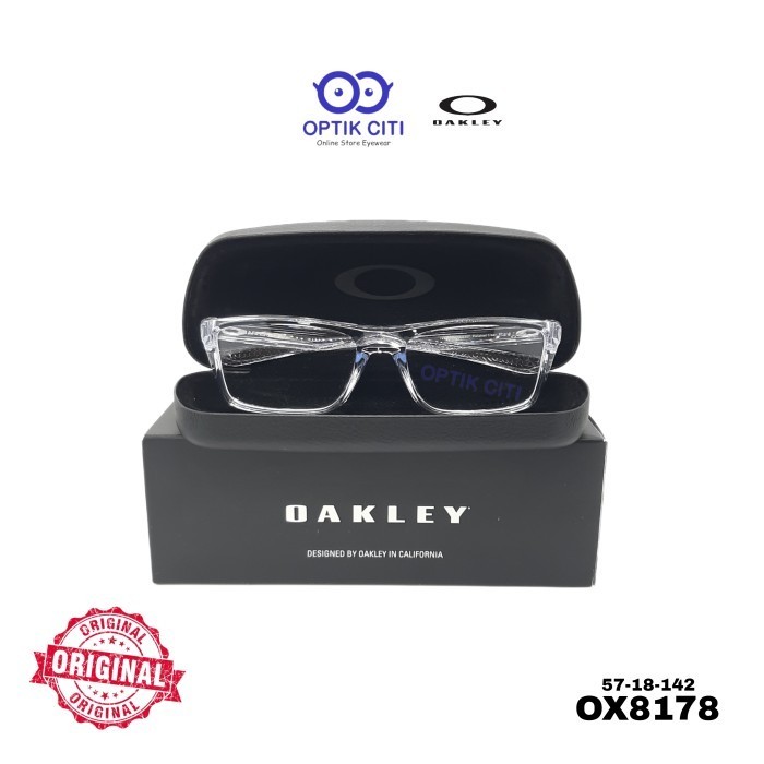 Frame Kacamata Pria Kotak Oakley Rafter OX 8178 Original