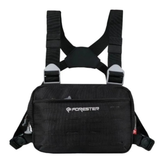 [TERMURAH] tas dada termurah dari FORESTER 40157 ORIGINAL NOT EIGER NOT KALIBRE - Hitam, 26 x 3 x 17