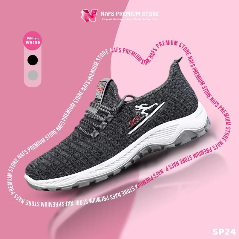 NAFS Sepatu Sneakers Pria Sport Jogging Sepatu Fashion Casual Running Olanhraga Shoes Kanvas SP24