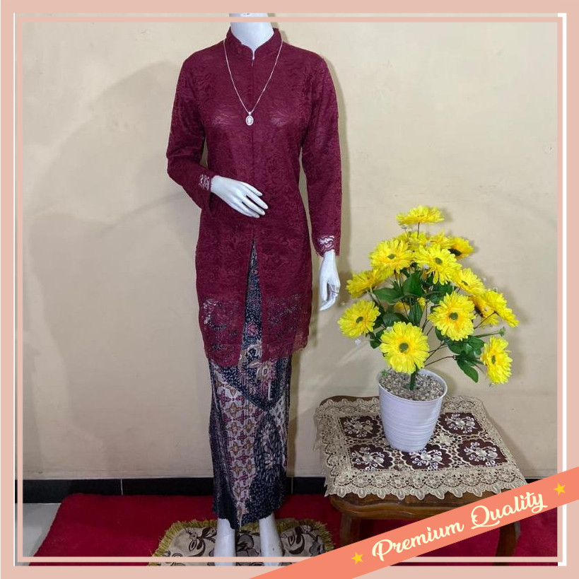 Set Murah Kebaya Keren Model Terbaru / Stelan kebaya brukat tunik kebaya modern kebaya Stelan wanita