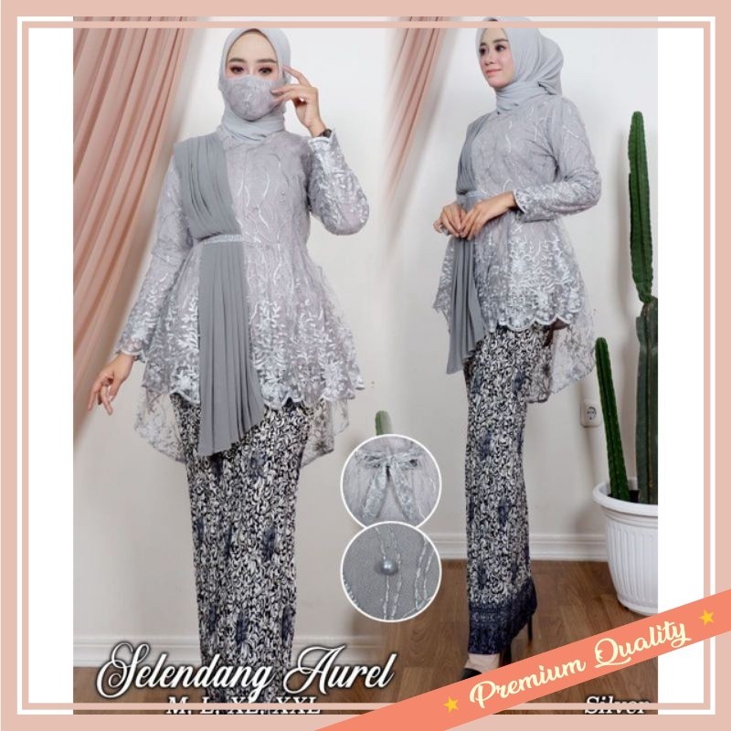 Set Murah Kebaya Keren Model Terbaru / EB stelan kebaya selendang modern atasan selendang modern keb