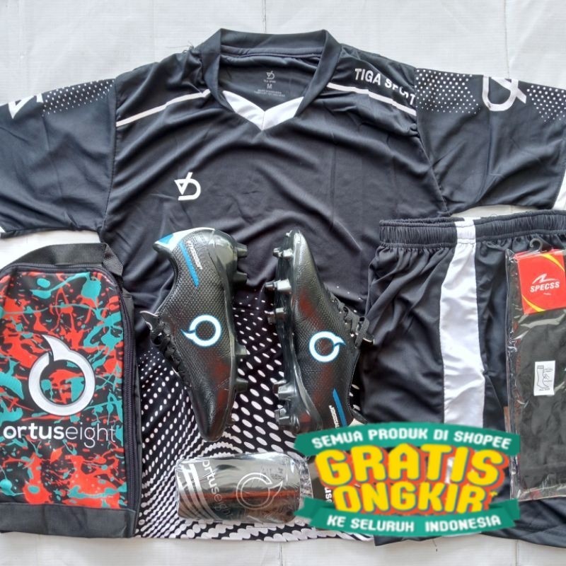 SEPATU BOLA PAKET 5 KOMPLIT murah/ cr7 ronaldo madrid barca