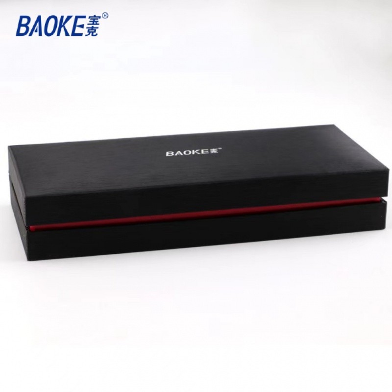 

BAOKE Fountain Pen Gift Box Hitam Box Pulpen Souvenir 06