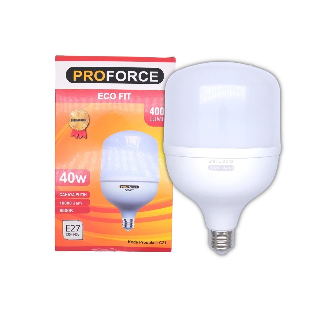 Bola Lampu Led Proforce 40 Watt Bohlam Proforce Ecofit Led 40 W