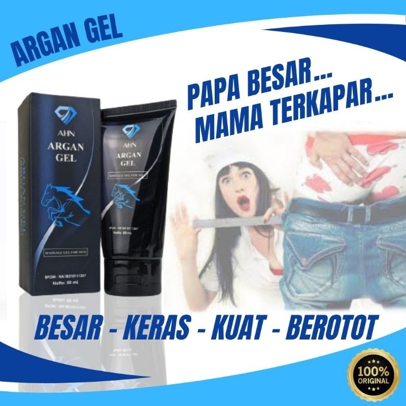 BEST MASSAGE ARGAN GEL ORIGINAL Penambah UK jonny