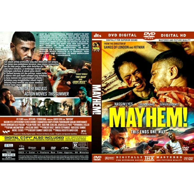 kaset film Mayhem aka Farang (2024)
