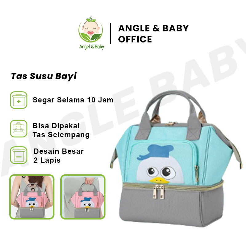 [Angel＆Baby] Tas Asi Cooler Bag Dan Tas Bayi 2in1 Tas Bayi Kecil Boneka Murah Tas Bayi Multifungsi T