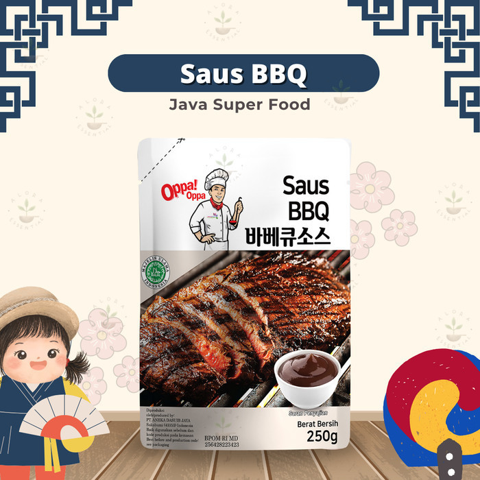 

[[ K23 - BEST SELLER ]] Java Bumbu Saus BBQ Korea 250gr - Saus Barbeque Java Saus Daging