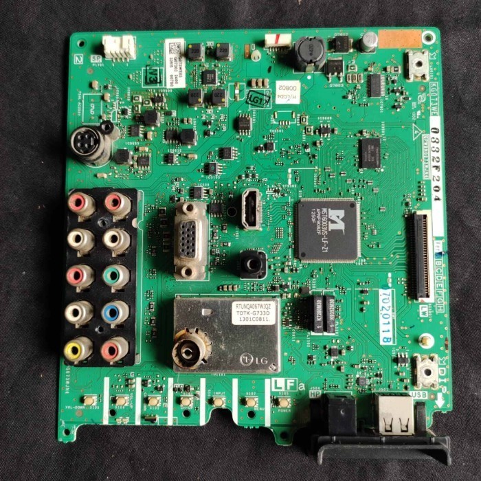 MB mainboard motherboard mesin tv LED Sharp LC 24DC30 M - 24DC30M