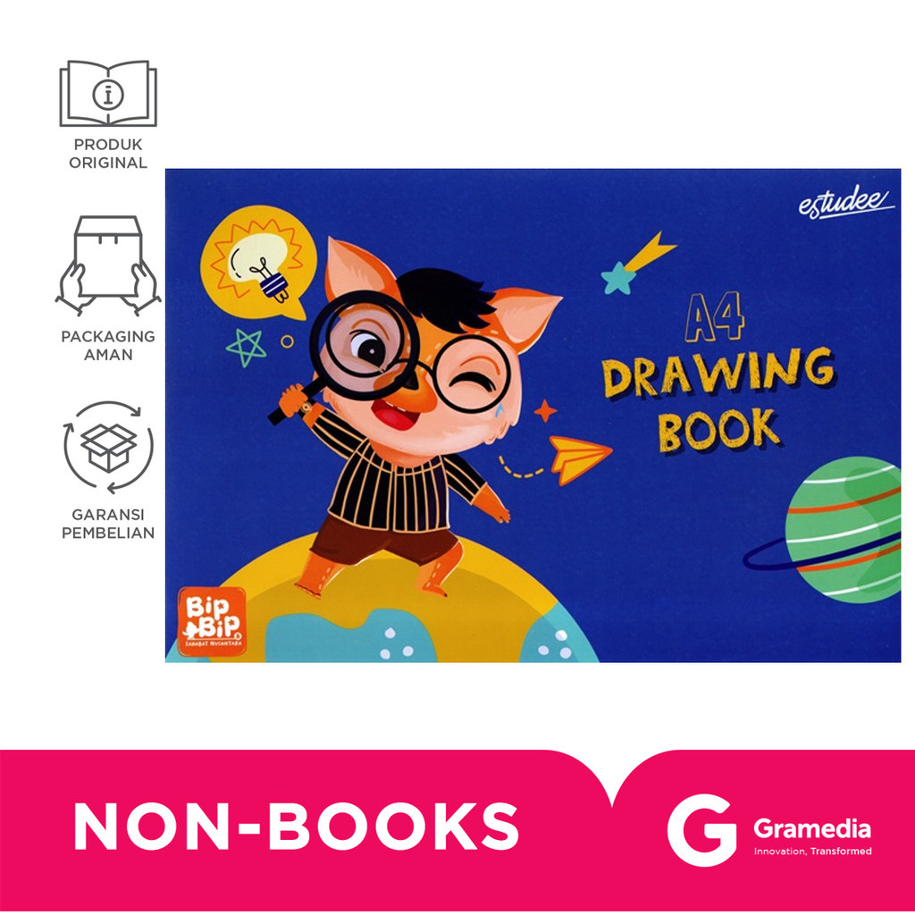 

Estudee Drawing Book A4 J BIP