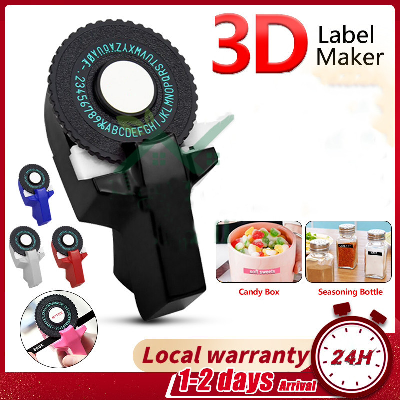 

Dymo Embossing Label Maker Printer Label DIY Manual Typewriter Tape Capital Mesin Pembuat