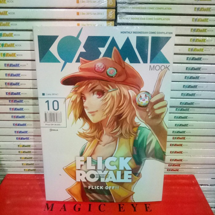 KOMIK REMAJA: KOSMIK MOOK no 10 FLICK ROYALE (second bersegel).