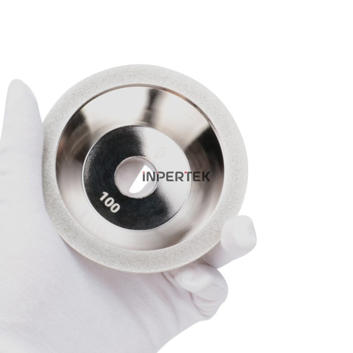 YM27 Batu Gerinda 4in Mangkok Diamond Grinding Wheel 100mm Asah Carbide - #100