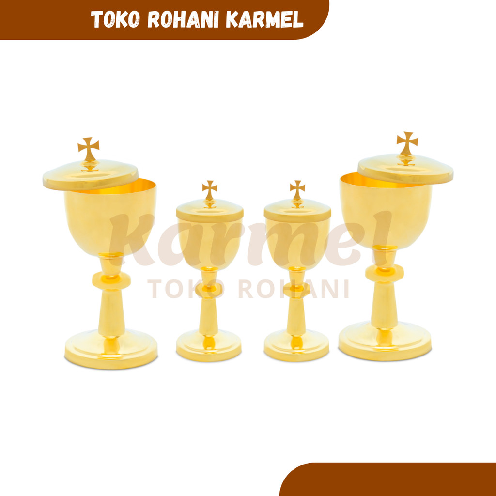 Murah SIBORI TEMPAT HOSTI (CALIX) / SIBORI KATOLIK / PIKSIS KATOLIK / TEMPAT HOSTI KATOLIK / HOSTI