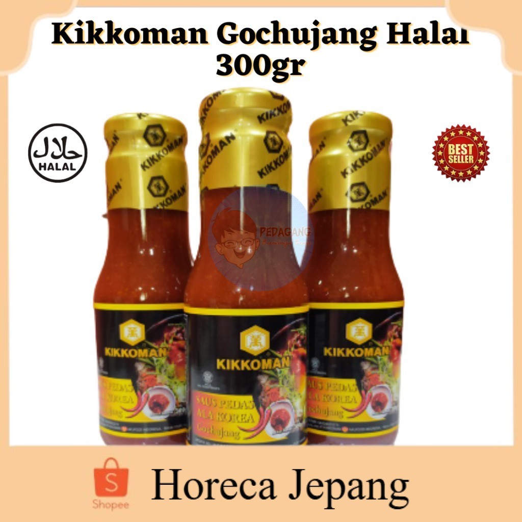 

Kikkoman Gochujang Halal 300gr | Gochujang Korea Halal