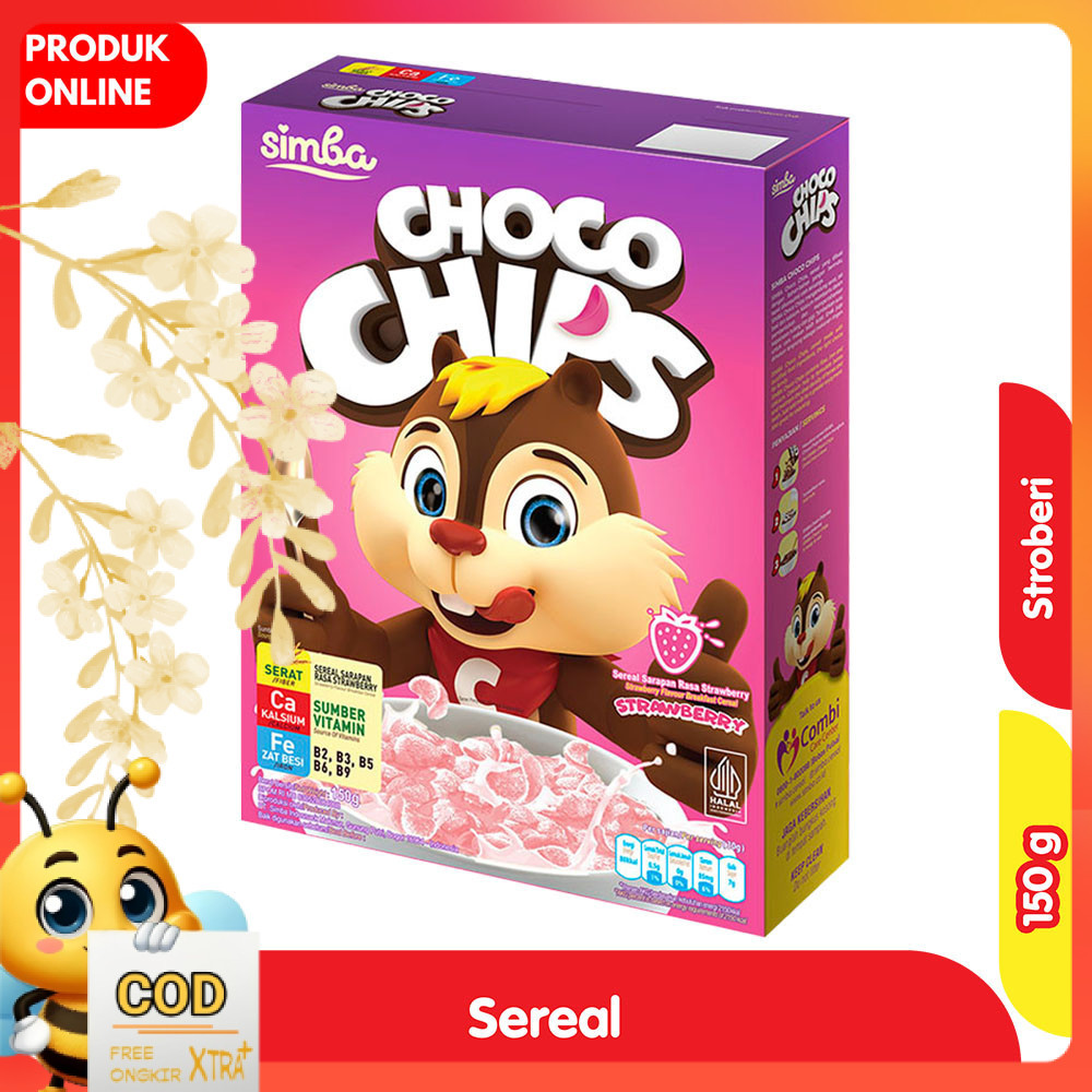 

Simba Sereal Choco Chips Stroberi 150 g
