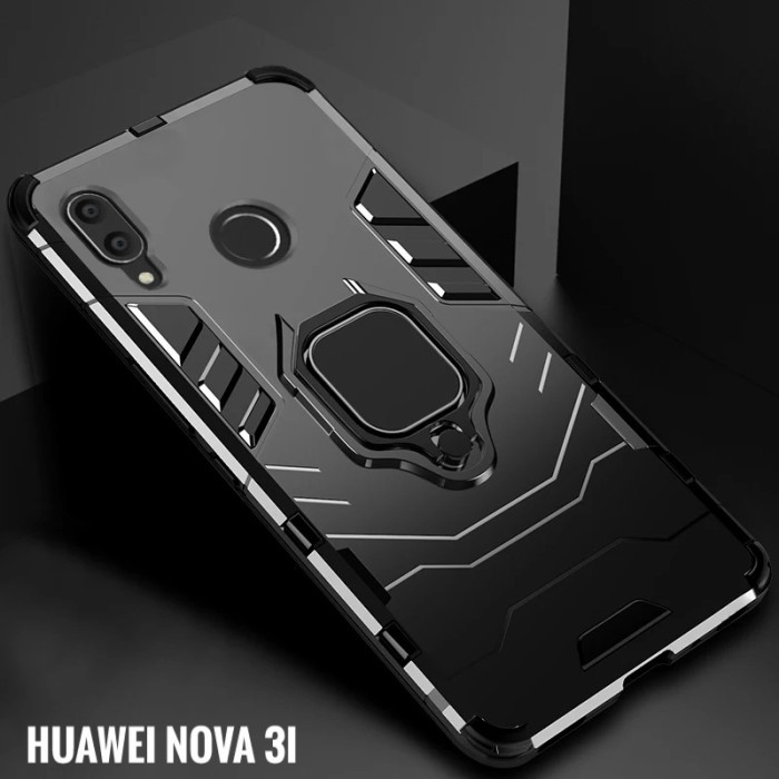 CASE HUAWEI NOVA 3I / NOVA 5T / NOVA 7 7i 7 SE RUGGED ARMOR ROBOT TRANSFORMER STANDING IRING #BSIRC
